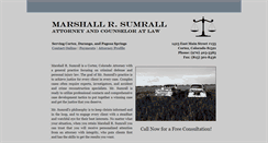 Desktop Screenshot of cortezcolawyer.com